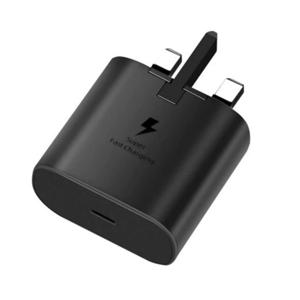 originai samsung 25w usb c power adapter black & white 3 month warranty high speed charger for samsung galaxy smartphones and tablets