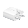 originai samsung 25w usb c power adapter black & white 3 month warranty high speed charger for samsung galaxy smartphones and tablets